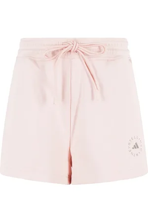 adidas Dames, Korte broeken, Roze, Maat: XS Katoen