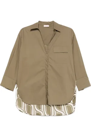 Liu Jo Dames, Blouses & Shirts, Groen, Maat: 2XS