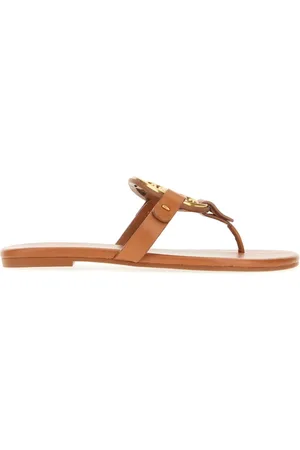 Tory Burch Dames, Schoenen, Bruin, Maat: 37 1/2 EU Leer