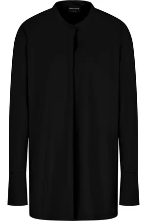 Giorgio Armani Dames, Blouses & Shirts, Zwart, Maat: M