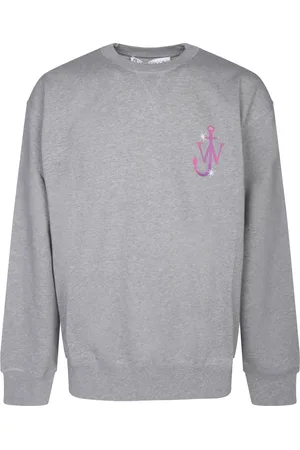 J.W.Anderson Heren, Sweatshirts & Hoodies, Grijs, Maat: M Katoen