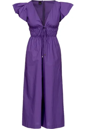 Pinko Dames, Jurken, Paars, Maat: M