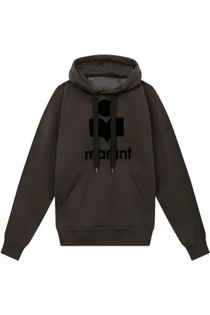 Isabel Marant Heren, Sweatshirts & Hoodies, Bruin, Maat: 3XS Katoen