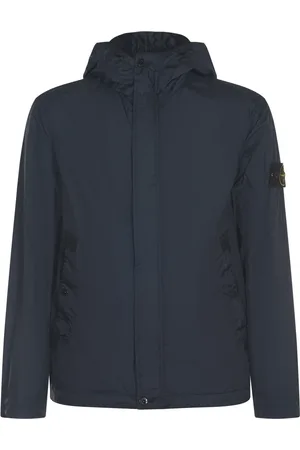 Stone Island Heren, Jassen, Blauw, Maat: M Katoen