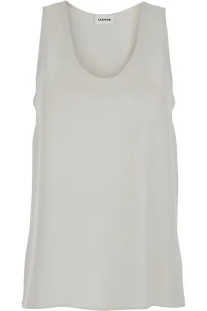 P.A.R.O.S.H. Dames, Tops, Wit, Maat: M Poliester