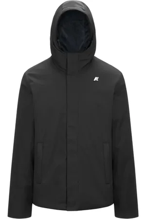 K-Way Heren, Mantels, Zwart, Maat: 2XL Poliester