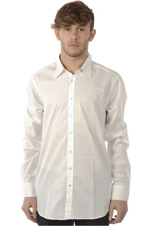 ALVIERO MARTINI 1A CLASSE Heren, Overhemden, Wit, Maat: 2XL Katoen