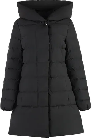 Woolrich Dames, Mantels, Zwart, Maat: L Wol