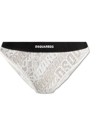 Dsquared2 Dames, Ondergoed, Wit, Maat: L Katoen