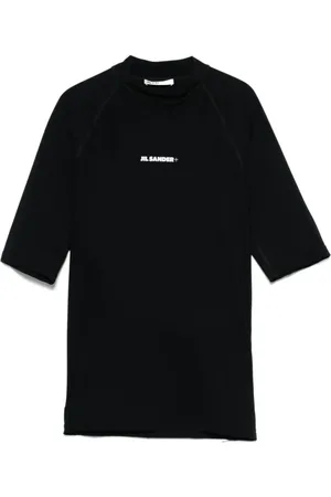 Jil Sander Heren, Tops, Zwart, Maat: L Nylon