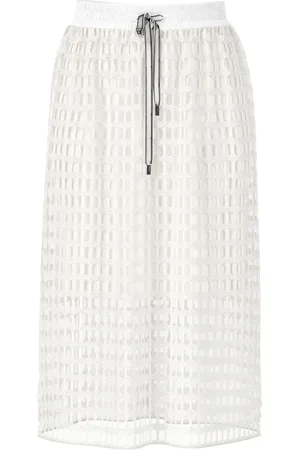 Marc Cain Dames, Rokken, Wit, Maat: XL Poliester
