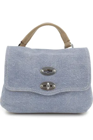 Zanellato Dames, Tassen, Blauw, Maat: ONE Size Denim