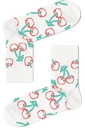 Happy Socks Dames, Ondergoed, Wit, Maat: S Katoen