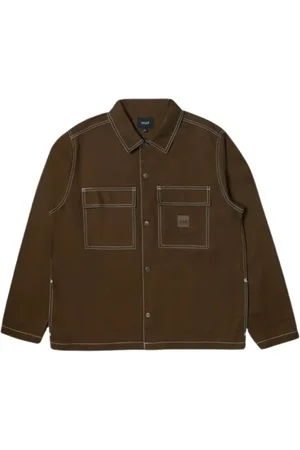 Huf Heren, Jassen, Bruin, Maat: M