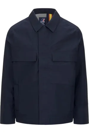K-Way Heren, Jassen, Blauw, Maat: XL Katoen