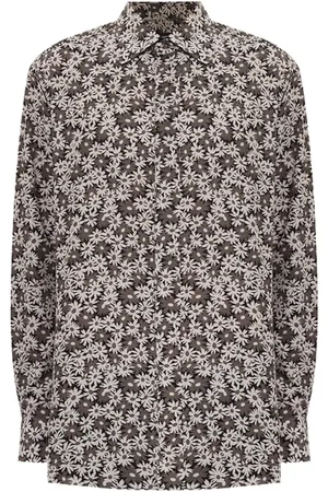 Tom Ford Heren, Overhemden, Veelkleurig, Maat: 2XL Katoen