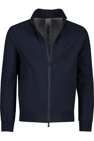 PEOPLE OF SHIBUYA Heren, Jassen, Blauw, Maat: 5XL Katoen