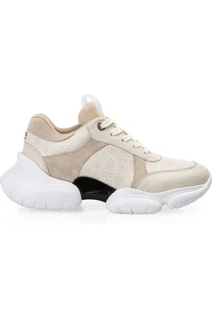 Marc Cain Dames, Schoenen, Wit, Maat: 39 EU Leer