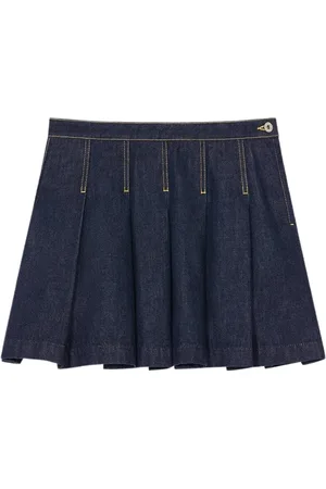 Kenzo Dames, Rokken, Blauw, Maat: W27 Katoen