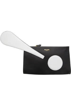 Moschino Dames, Tassen, Zwart, Maat: ONE Size Leer