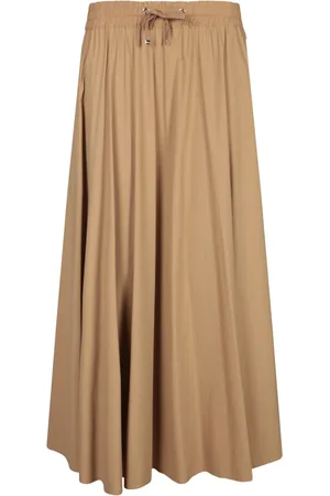 HERNO Dames, Rokken, Bruin, Maat: XS Polyamide