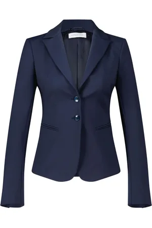 Patrizia Pepe Dames, Jassen, Blauw, Maat: 2XS Wol