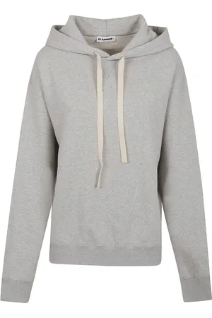 Jil Sander Dames, Sweatshirts & Hoodies, Grijs, Maat: XS Katoen