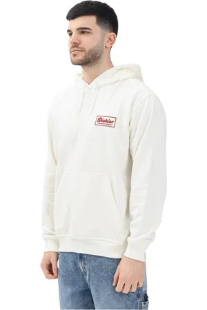 Dickies Heren, Sweatshirts & Hoodies, Wit, Maat: 2XL Katoen