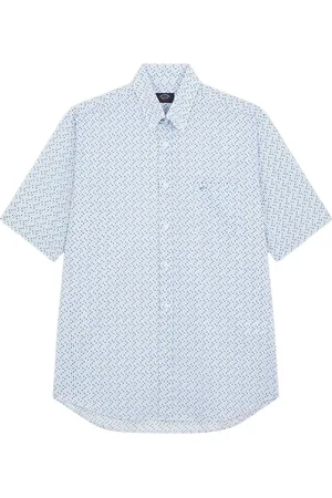 Paul & Shark Heren, Overhemden, Blauw, Maat: 2XL Katoen