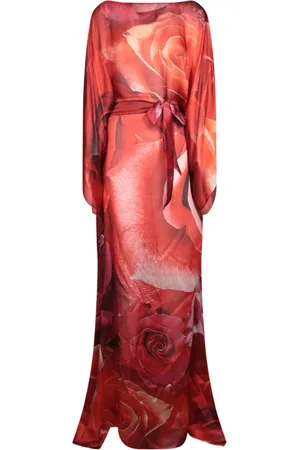 Roberto Cavalli Dames, Jurken, Rood, Maat: S Zijde