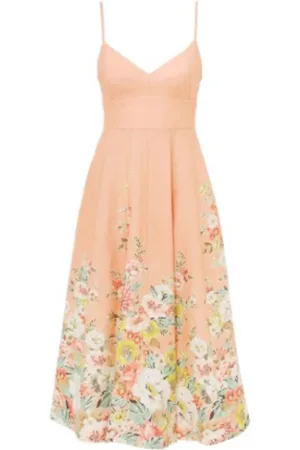 ZIMMERMANN Dames, Jurken, Roze, Maat: L
