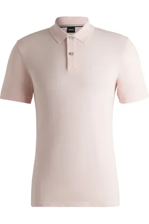 HUGO BOSS Heren, Tops, Roze, Maat: XL Katoen