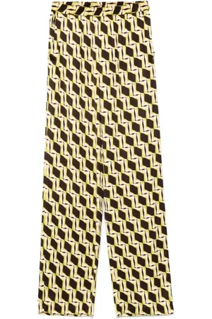Msgm Dames, Broeken, Bruin, Maat: XS