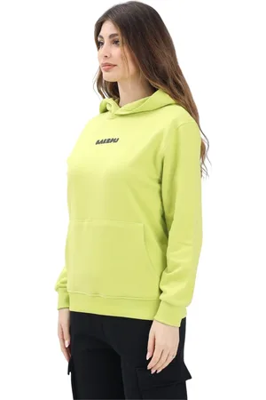 BARROW Dames, Sweatshirts & Hoodies, Groen, Maat: 2XS Katoen