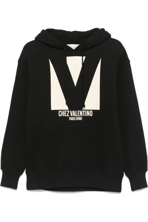VALENTINO GARAVANI Dames, Sweatshirts & Hoodies, Zwart, Maat: S Katoen