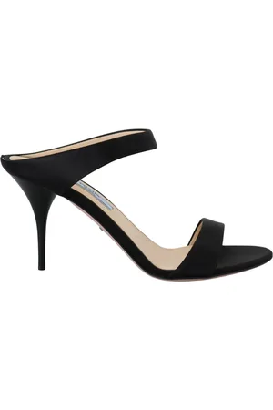 Prada Dames, Schoenen, Zwart, Maat: 36 EU Leer