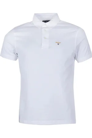 Barbour Heren, Tops, Wit, Maat: XL Piqué