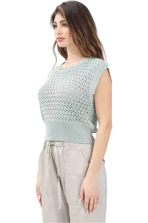 AKEP Dames, Tops, Groen, Maat: S Viscose