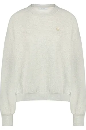 BY-BAR Dames, Sweatshirts & Hoodies, Grijs, Maat: XS Katoen