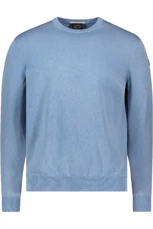 Paul & Shark Heren, Truien, Blauw, Maat: M Katoen