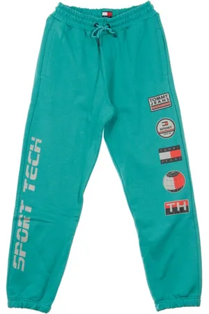 Tommy Hilfiger Heren, Broeken, Blauw, Maat: L Fleece