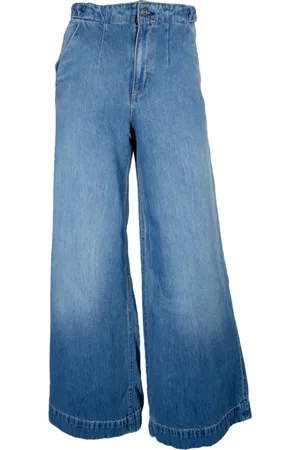 HUGO BOSS Dames, Jeans, Blauw, Maat: W25 L32 Katoen