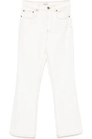 Tory Burch Dames, Jeans, Wit, Maat: W27 Denim