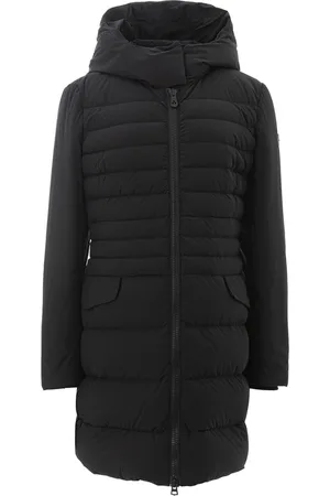 Peuterey Dames, Mantels, Zwart, Maat: 2XL Polyamide