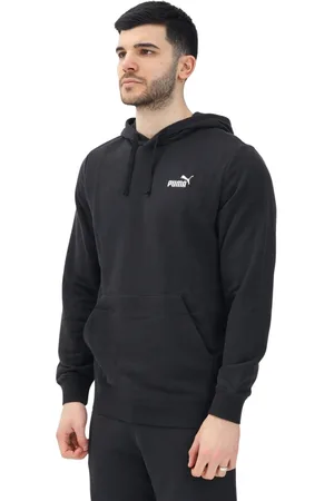 PUMA Heren, Sweatshirts & Hoodies, Zwart, Maat: L Katoen