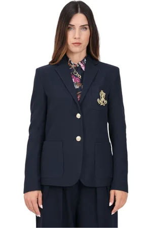 Ralph Lauren Dames, Jassen, Blauw, Maat: XS Katoen