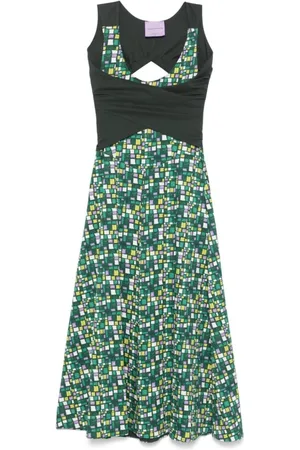 Max Mara Dames, Jurken, Groen, Maat: L