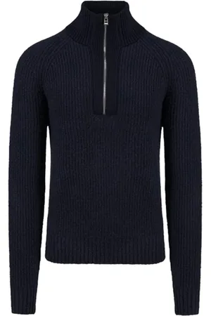 HUGO BOSS Heren, Truien, Blauw, Maat: 2XL Wol