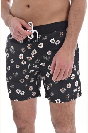 Karl Lagerfeld Heren, Badkleding, Zwart, Maat: M Poliester