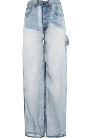 haikure Dames, Jeans, Blauw, Maat: W25 Denim